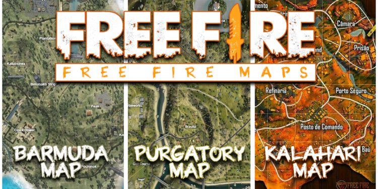 All Maps In Free Fire Game