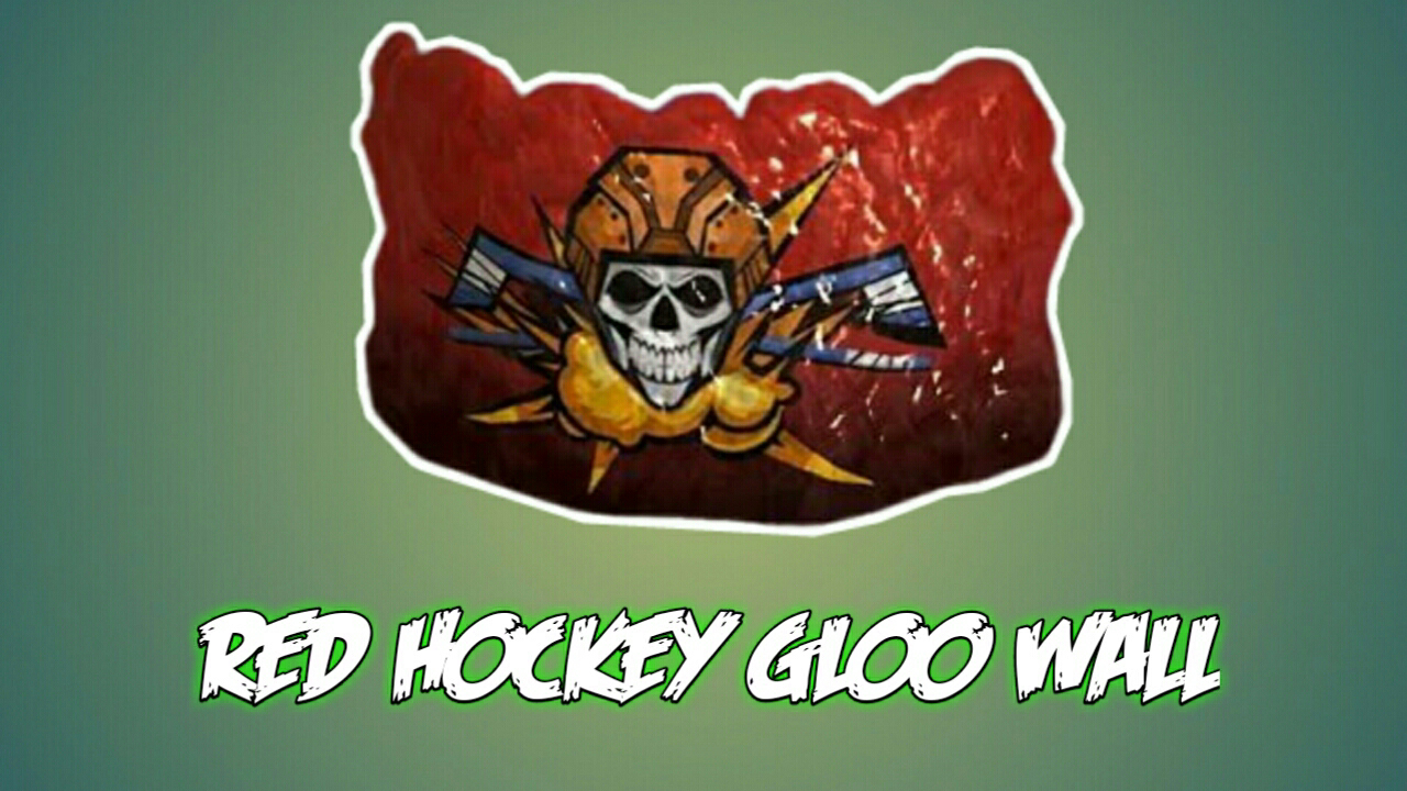 Gloo wall - Blood Hockey